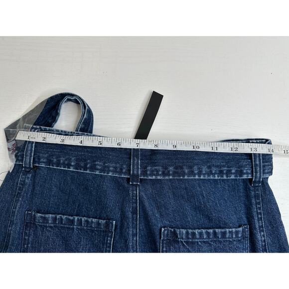 J Brand New! Athena Utility Tie Waist Jeans Blue Dark Wash Casual Stretch 26 - Picture 13 of 16